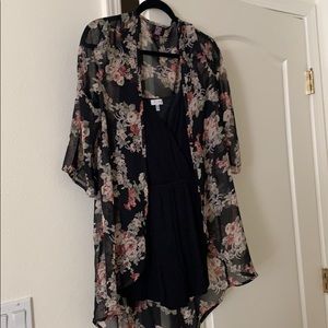 Floral kimono
